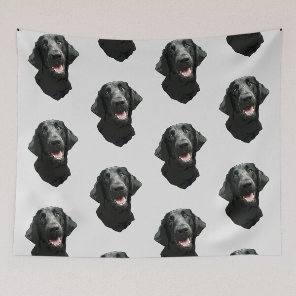 Item preview, Flat Coated Retriever  designed and sold by ElegantCat.