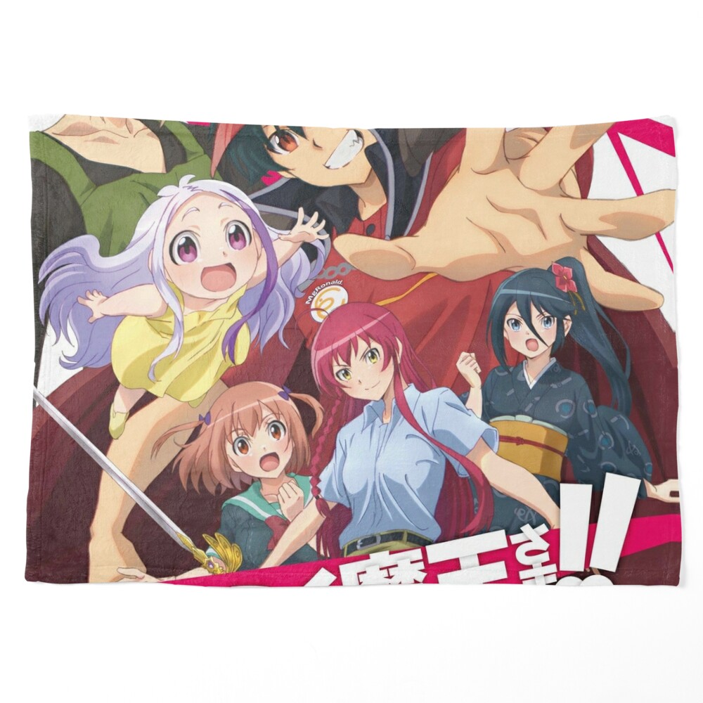 hataraku maou sama season 2 Poster for Sale by kendracarsont