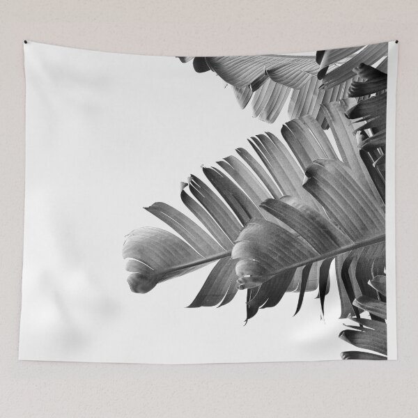 Item preview, BANANA LEAVES Black & White II designed and sold by NORDIKART.
