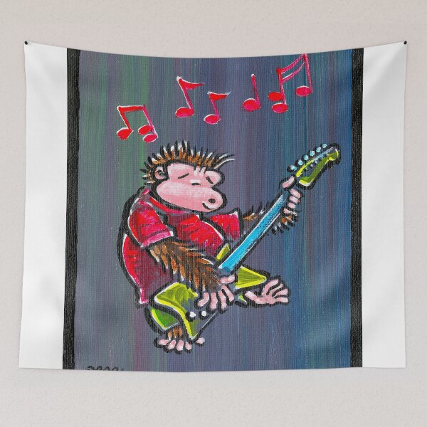 Item preview, Rock Guitarist Ape 015 designed and sold by Walter Moore.