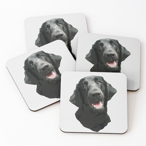 Item preview, Flat Coated Retriever  designed and sold by ElegantCat.