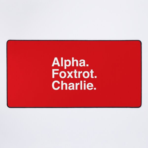 Item preview, Alpha Foxtrot Charlie designed and sold by Confusion101.