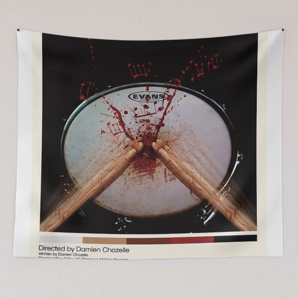 Item preview, Whiplash | Damien Chazelle | Minimalist Movie Poster | Vintage Retro Art Print | Custom Poster | Wall Art Print | Home decor Poster designed and sold by mijack45.