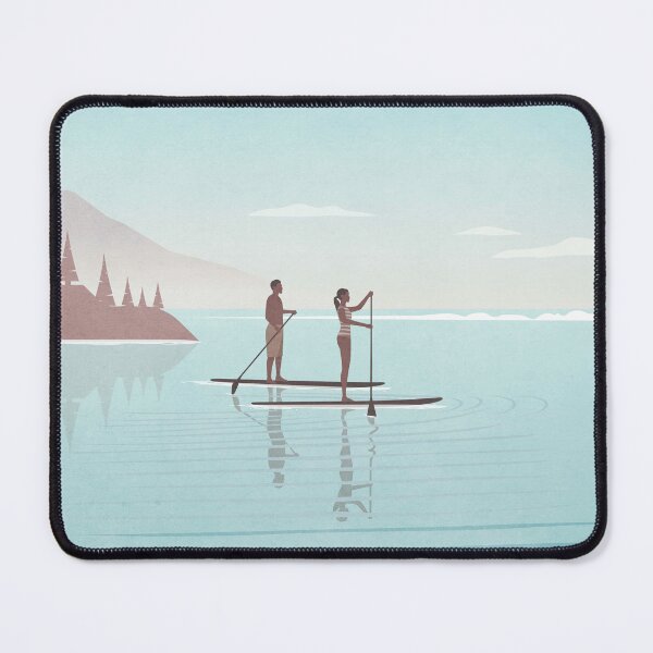 Item preview, Couple Stand Up Paddle designed and sold by SurfolioPrints.