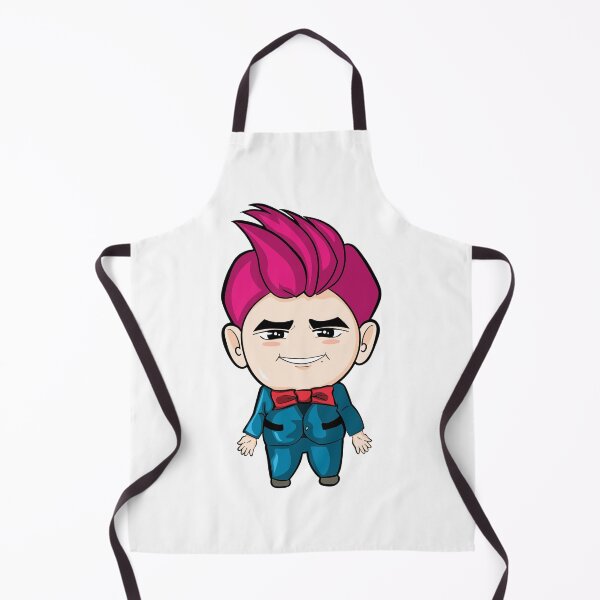 Item preview, Adorable Chibi Boy With Red Hair and Red Bowtie designed and sold by CreativeCranium.