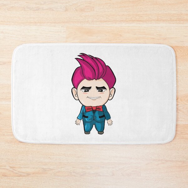 Item preview, Adorable Chibi Boy With Red Hair and Red Bowtie designed and sold by CreativeCranium.