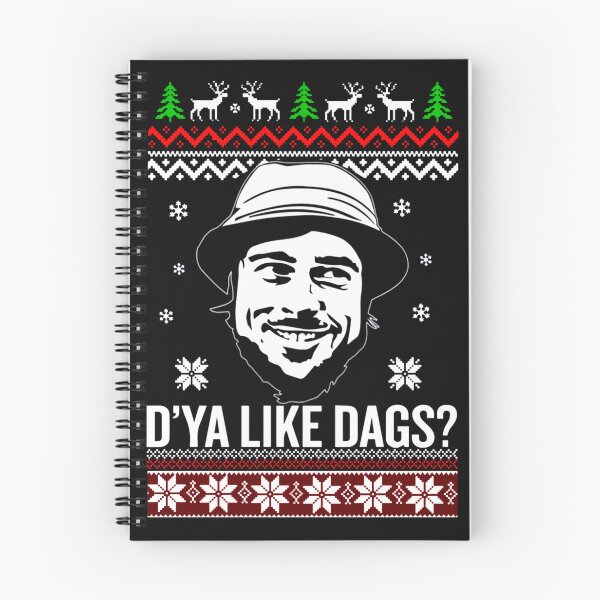 Item preview, The Snatch D'ya Like Dags Ugly Sweater, Christmas Sweatshirt designed and sold by AroaVillegas.