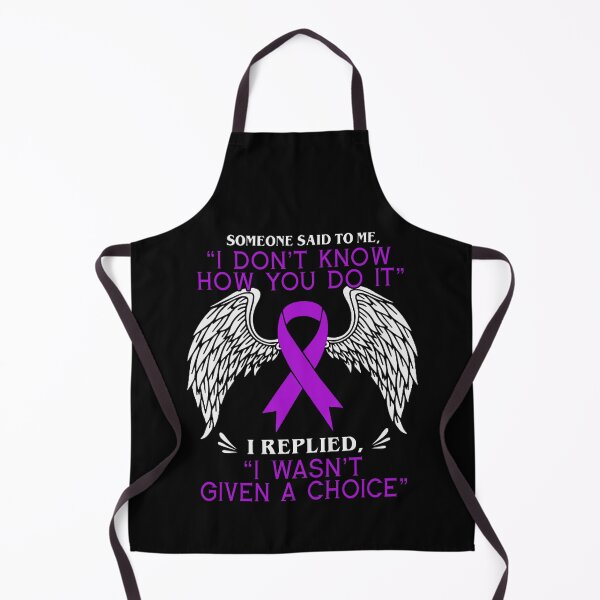 Item preview, Alzheimers Awareness How You Do It I Wasnt Given A Choice Alzheimers Awareness Peach Ribbon Warrior designed and sold by OtiliaNikolaus.