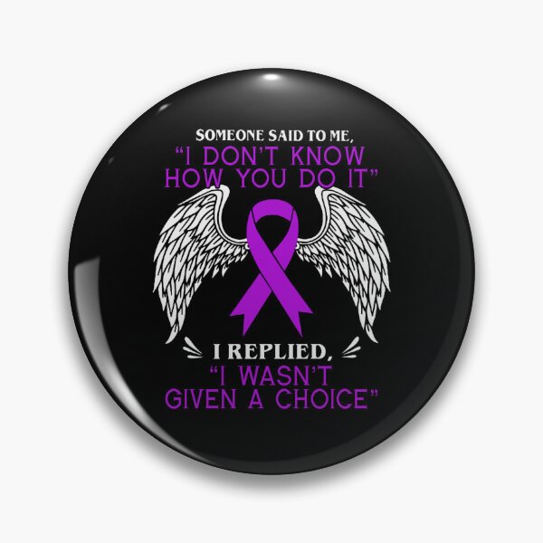 Item preview, Alzheimers Awareness  How You Do It I Wasnt Given A Choice Alzheimers Awareness Peach Ribbon Warrior  designed and sold by OtiliaNikolaus.