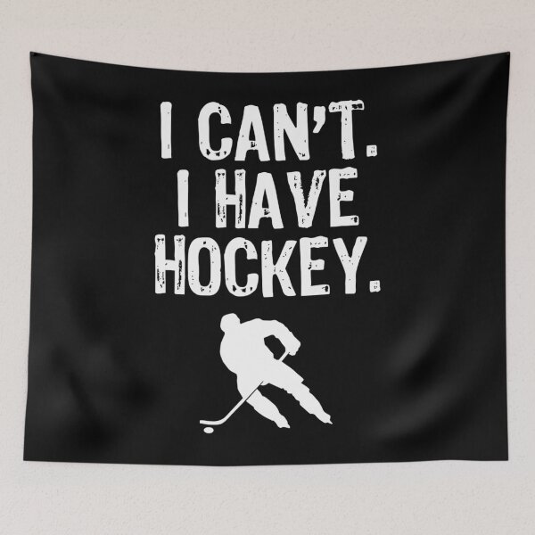 Item preview, I Can't I Have Hockey Funny Gift T-Shirt Christmas designed and sold by zimmermansmp.