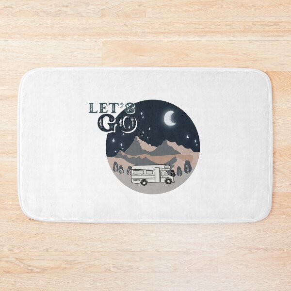 Item preview, let's go camping car designed and sold by PrintLess-77.