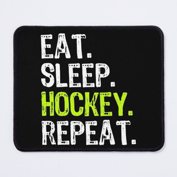 Item preview, Eat Sleep Hockey Repeat Player Fan Cool Funny designed and sold by zimmermansmp.