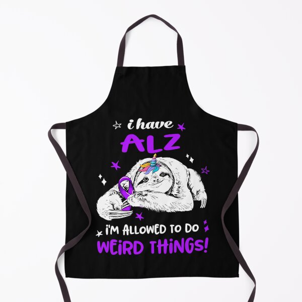 Item preview, Alzheimers Awareness I Have ALZ I'm Allowed To Do Weird Things designed and sold by OtiliaNikolaus.