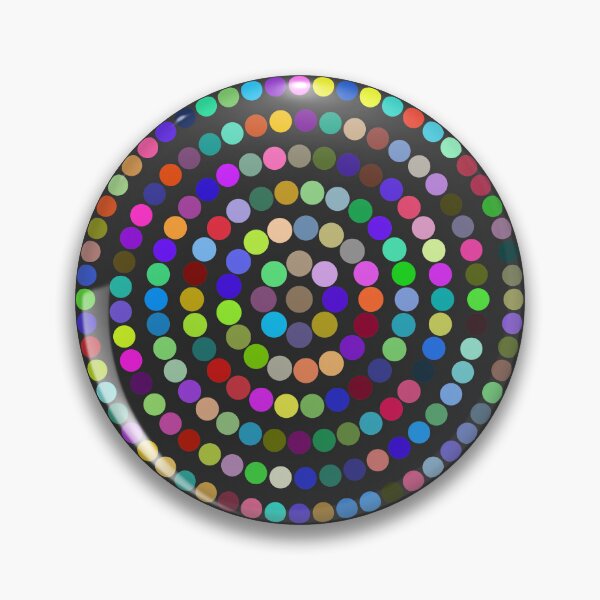 Aperçu de l'œuvre No.25 Points de cercle colorés créée et vendue par MiniFlakey.