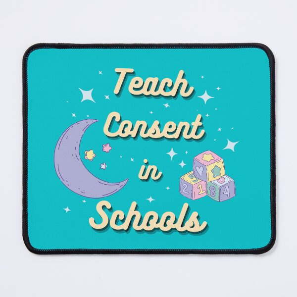 Item preview, Teach Consent in Schools designed and sold by RedJacq.