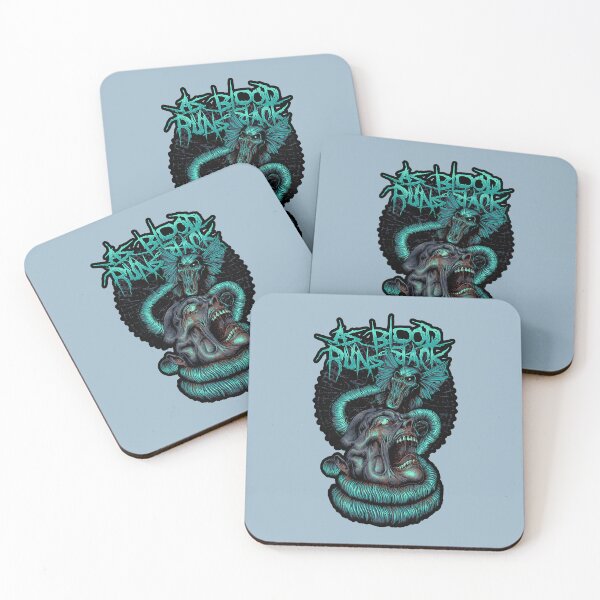 Item preview, A Bloodsoaked Symphony Runs Black Metal Art Music Classic designed and sold by SilviaHecher.