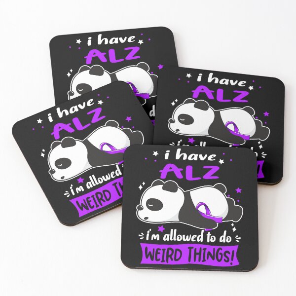 Item preview, Alzheimers Awareness  I Have ALZ I'm Allowed To Do Weird Things designed and sold by OtiliaNikolaus.