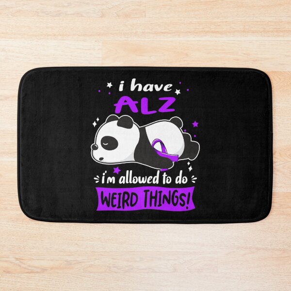 Item preview, Alzheimers Awareness  I Have ALZ I'm Allowed To Do Weird Things designed and sold by OtiliaNikolaus.