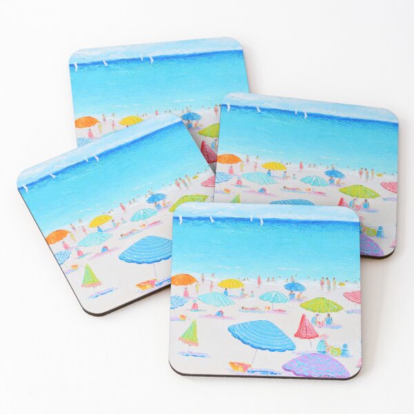 Item preview, Summer Beach Crowds designed and sold by MatsonArtDesign.
