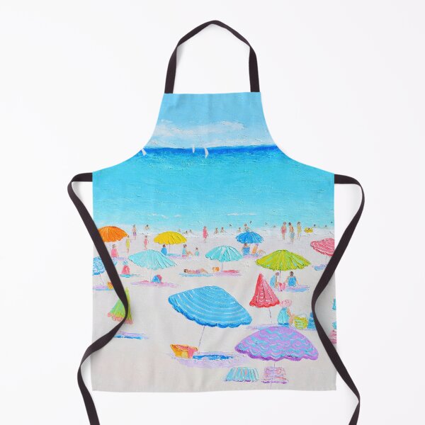 Item preview, Summer Beach Crowds designed and sold by MatsonArtDesign.