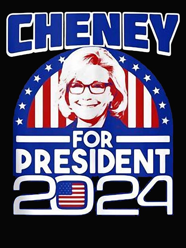 Liz Cheney 2024 Art Print For Sale By MoneciaSerna Redbubble   Flat,750x,075,f Pad,750x1000,f8f8f8 