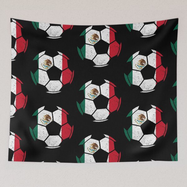 Item preview, Mexico Soccer Ball Flag Jersey Mexican Football Fan designed and sold by EIMgraphic.