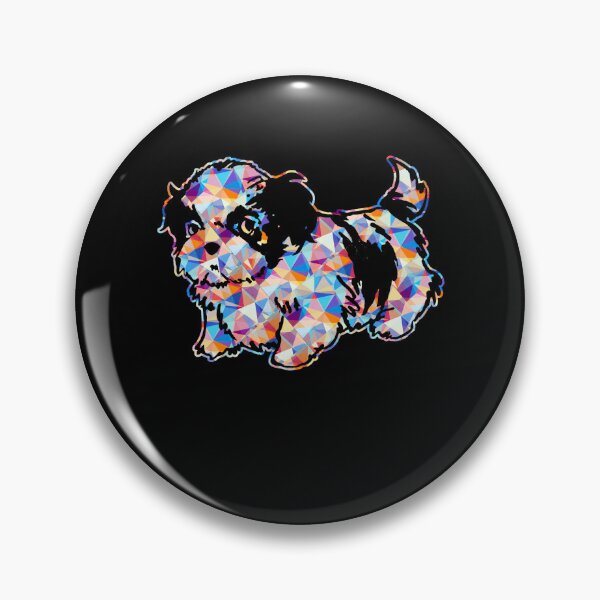 Item preview, Cool And Awesome Shih Tzu Geometric designed and sold by UnknownArtistt.