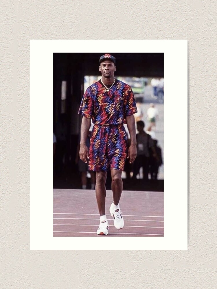 michael jordan colorful outfit