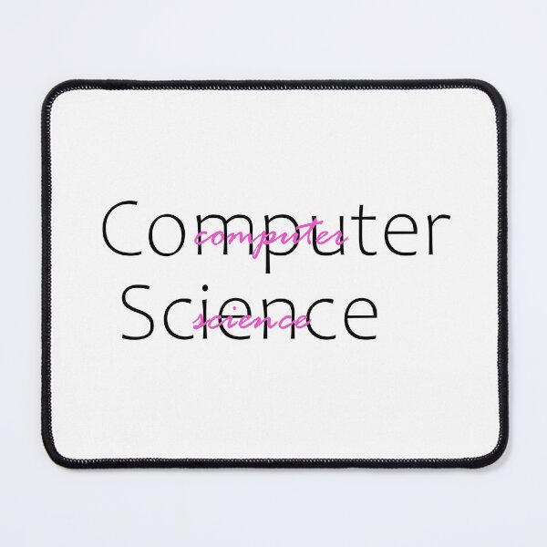 Item preview, Computer Science Double Text- Pink designed and sold by ECKDesign.