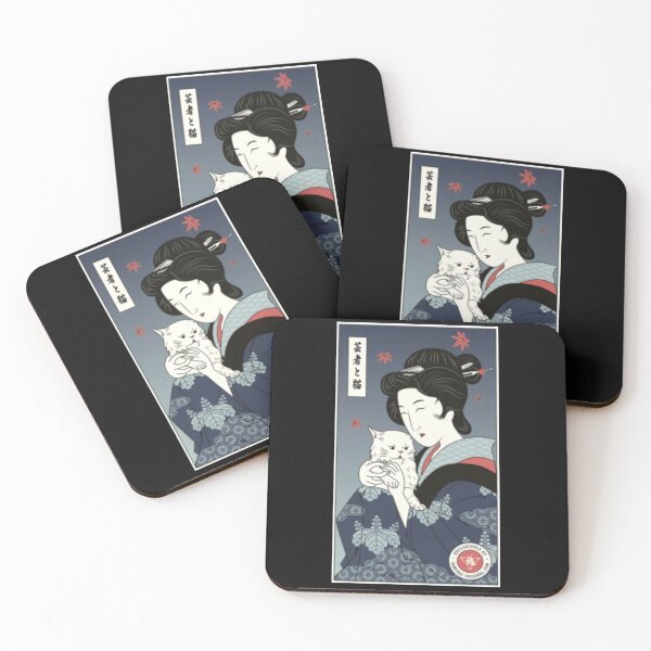 Item preview, Torano Store Geisha-cat T-Shirt, Hoodie and Sweatshirts designed and sold by NilCalvo.