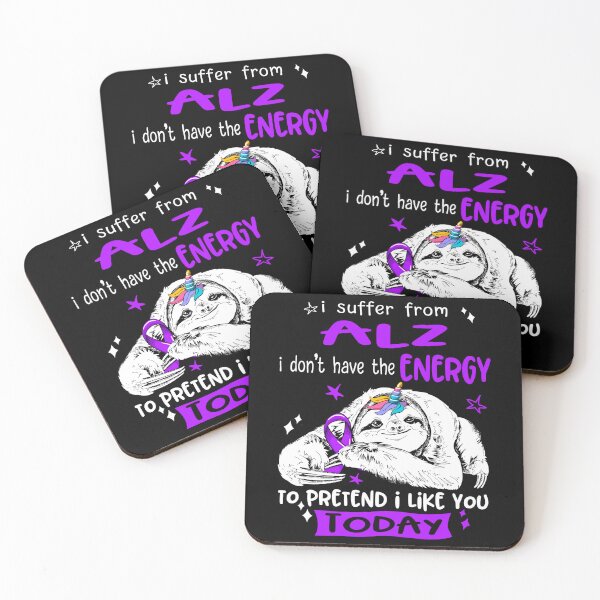 Item preview, Alzheimers Awareness  I Suffer From ALZ I Don't Have He Energy O Pretend I Like You To Day  designed and sold by OtiliaNikolaus.