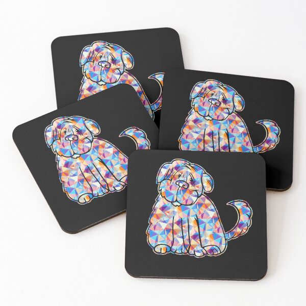 Item preview, Cool And Awesome Tibetan Terrier Geometric designed and sold by UnknownArtistt.