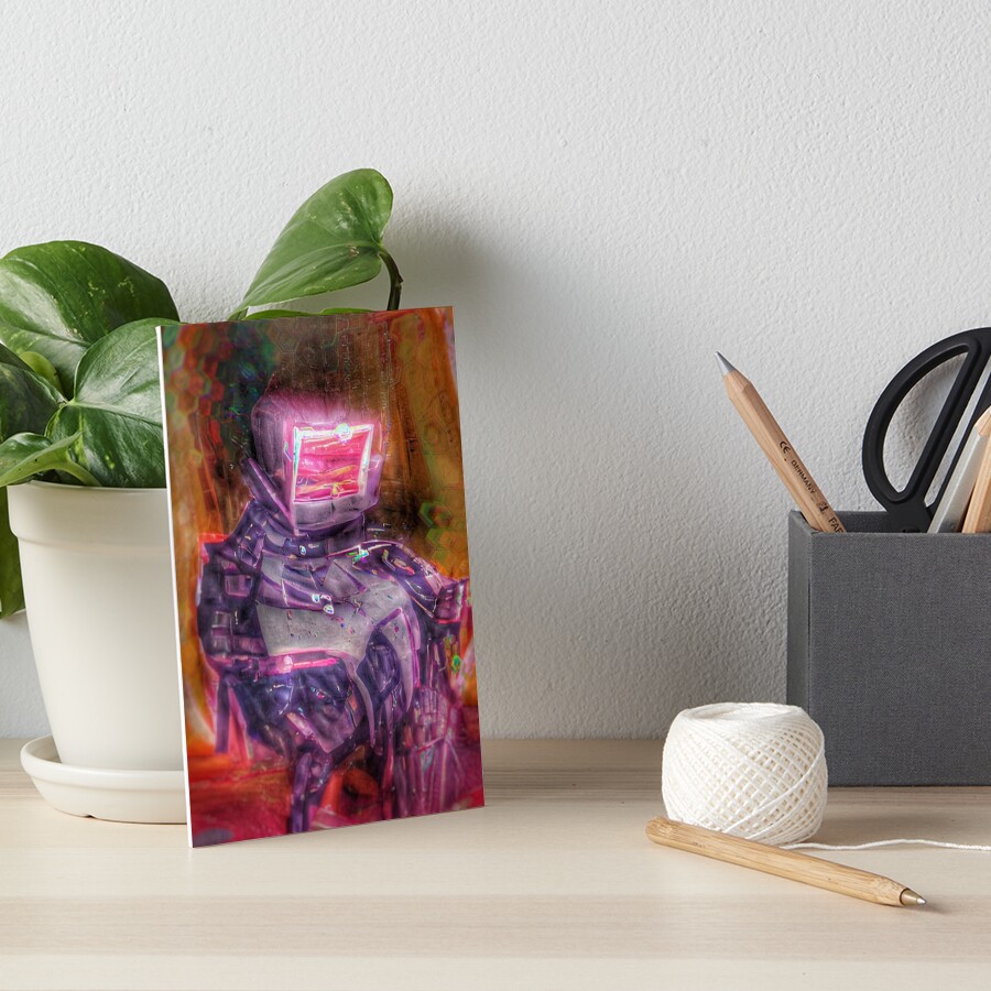 Item preview, Art Board Print designed and sold by R34LF4K34RT.