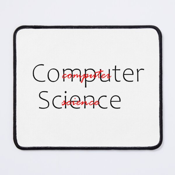 Item preview, Computer Science Double Text- Red designed and sold by ECKDesign.
