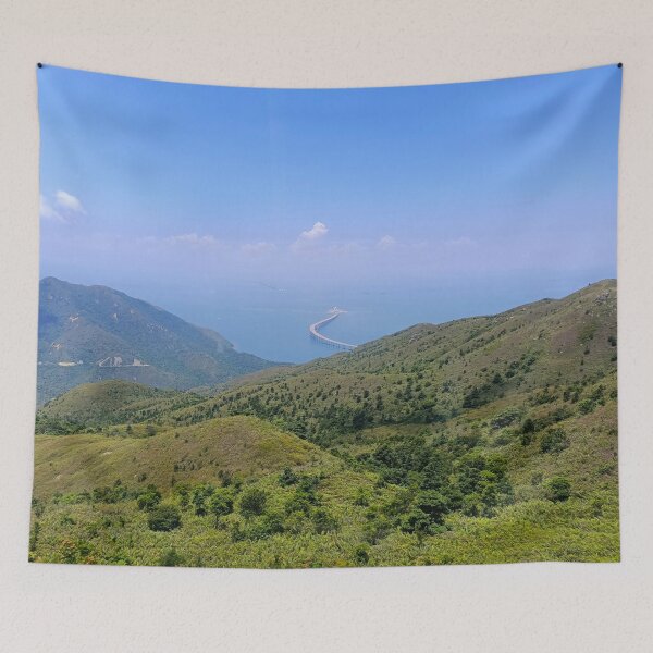 Item preview, Hong Kong-Zhuhai-Macao Bridge | Lantau Island | Cable Cara View designed and sold by iwaya-bazaar.