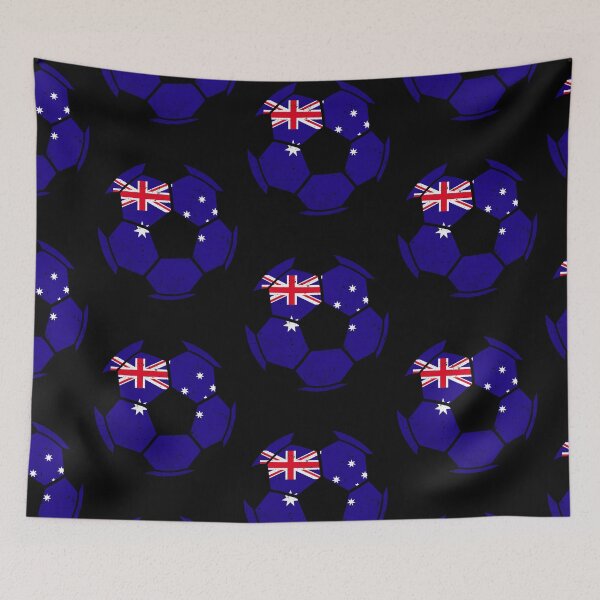 Item preview, Australia Soccer Ball Flag Jersey Australian Football Fan designed and sold by EIMgraphic.
