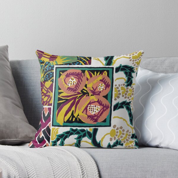 Item preview, Retro Patchwork Floral Pattern designed and sold by TheCatmeow2000.