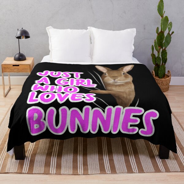 Artikelvorschau, Bunny T-ShirtJust A Girl Who Loves Bunnys entworfen und verkauft von ErlingHandsu.