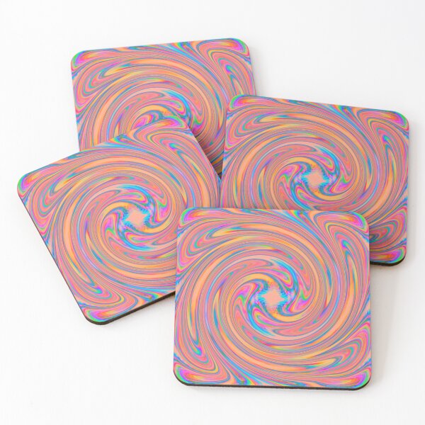 Item preview, Orange Rainbow Spiral Glow ElitebyElise designed and sold by ElitebyElise.
