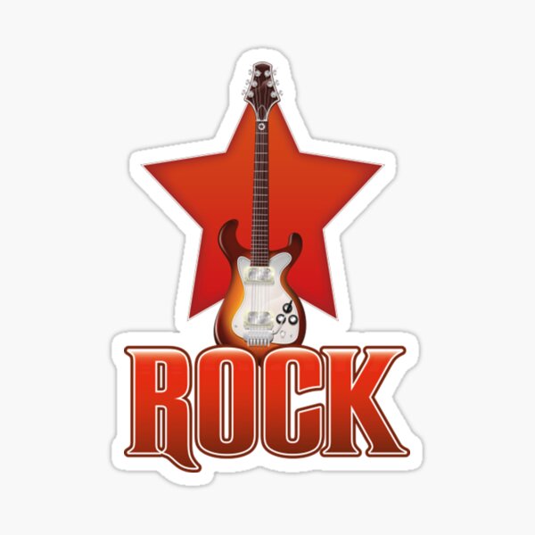 Artikel-Vorschau von Rockgitarre, designt und verkauft von HaloBato.