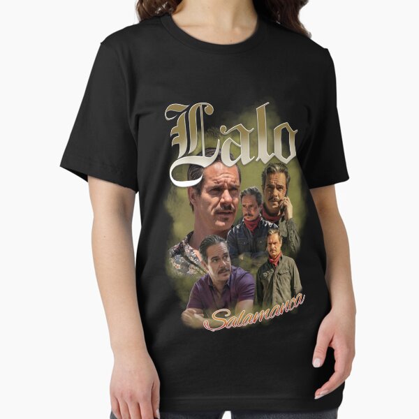 Vista previa del artículo con la obra «Lalo Salamanca Vintage Camiseta esencial», diseñado y vendido por SimonHarpera.