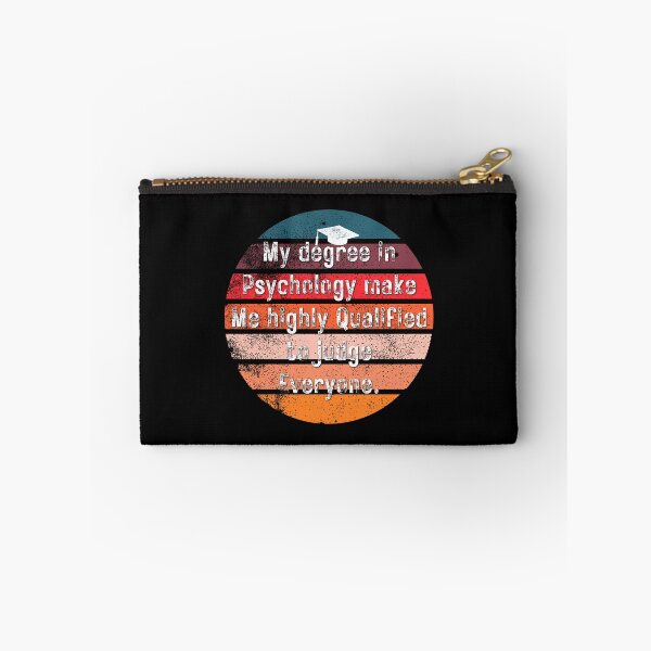 Item preview, My Degree In Psychology Makes Me Highly Qualified To Judge Everyone Funny Quote designed and sold by Shop801.