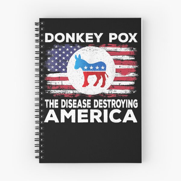 Item preview, Donkey Pox The Disease Destroying America Funny Republican designed and sold by hoangminhSHOP.