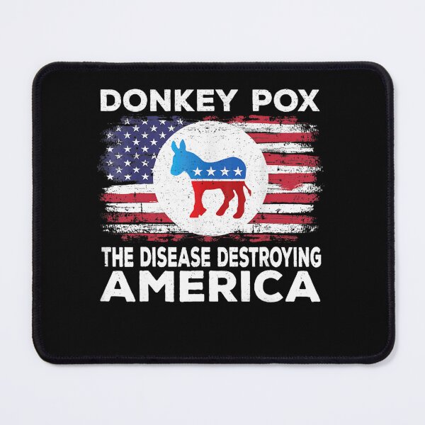 Item preview, Donkey Pox The Disease Destroying America Funny Republican designed and sold by hoangminhSHOP.