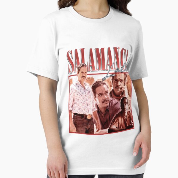 Vista previa del artículo con la obra «Lalo Salamanca Vintage Camiseta esencial», diseñado y vendido por SimonHarpera.