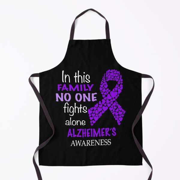 Item preview, Alzheimers Awareness In His Family No One Fights Alzheimer's Alone designed and sold by OtiliaNikolaus.