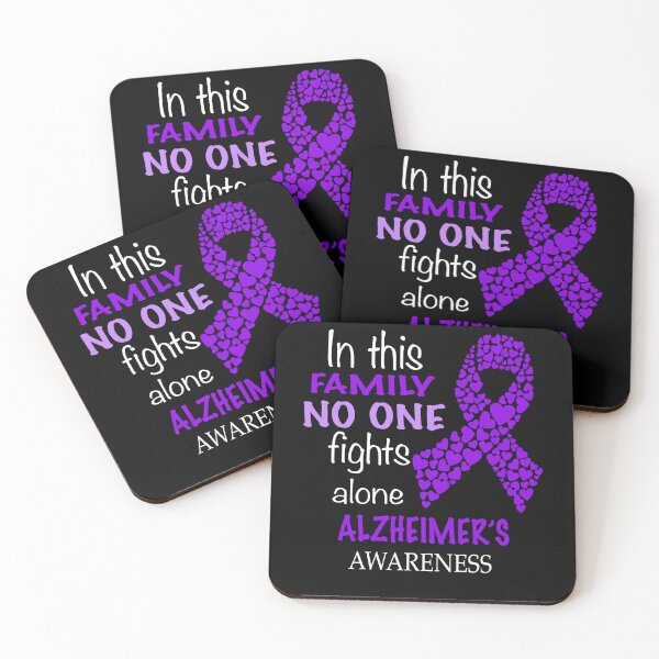 Item preview, Alzheimers Awareness  In His Family No One Fights Alzheimer's Alone  designed and sold by OtiliaNikolaus.