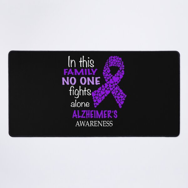 Item preview, Alzheimers Awareness  In His Family No One Fights Alzheimer's Alone  designed and sold by OtiliaNikolaus.