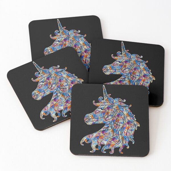 Item preview, Cool And Awesome Unicorn Geometric designed and sold by UnknownArtistt.