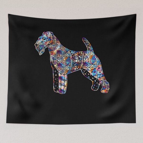 Item preview, Cool And Awesome Welsh Terrier Geometric designed and sold by UnknownArtistt.